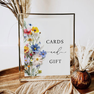Wildflowers Cards and Gift Poster