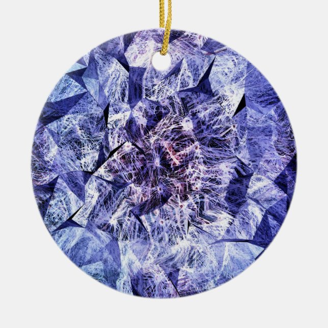 WILDFLOWERS CERAMIC ORNAMENT (Front)