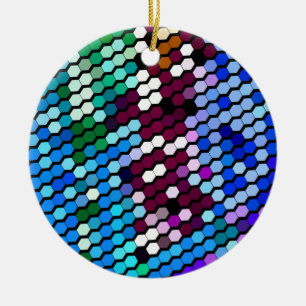 WILDFLOWERS CERAMIC ORNAMENT