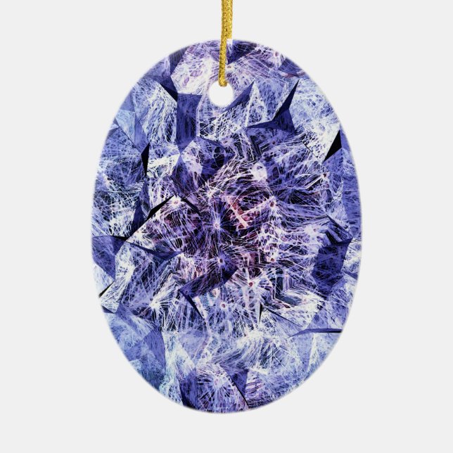 WILDFLOWERS CERAMIC ORNAMENT (Front)