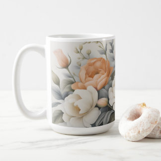 Wildflowers - Classic Pastel Flower Coffee Mug