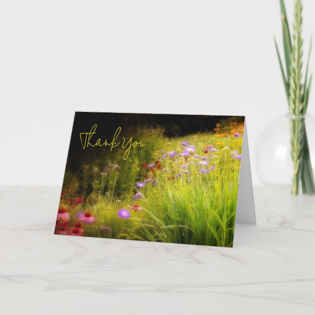 Wildflowers custom card (Front)