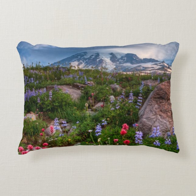 Wildflowers Decorative Pillow (Front)