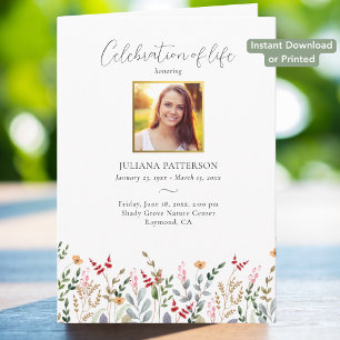Wildflowers Digital Celebration of Life Program