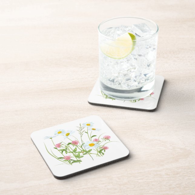 Wildflowers Drink Coaster (Right Side)