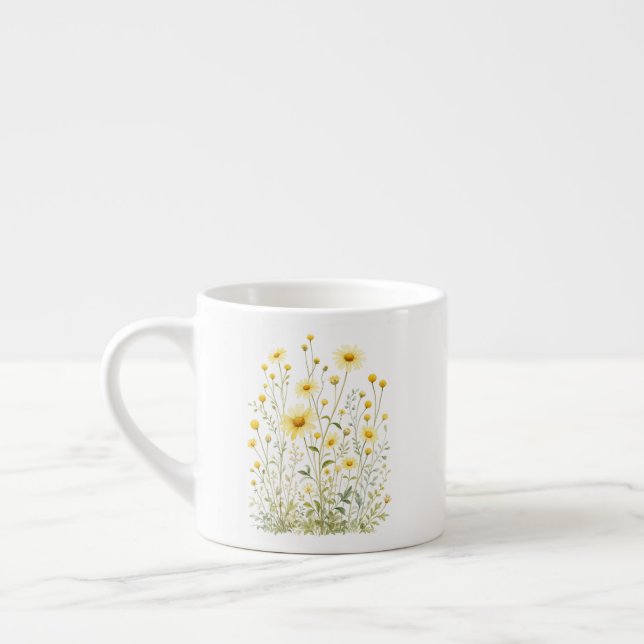 Wildflowers Espresso Cup (Left)
