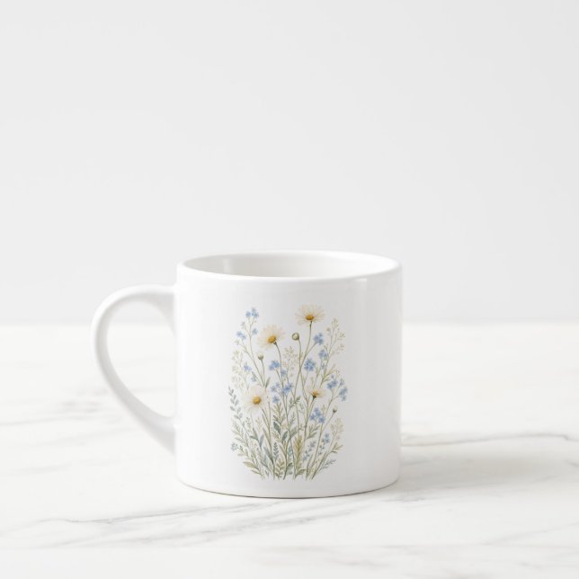 Wildflowers Espresso Cup (Left)