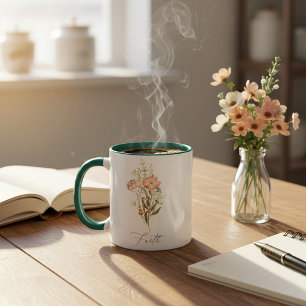 Wildflowers faith   mug