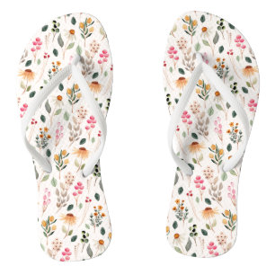 Wildflowers Flip Flops