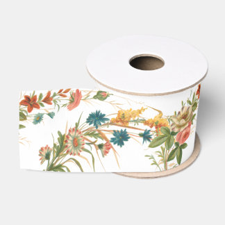 Wildflowers Grosgrain Ribbon