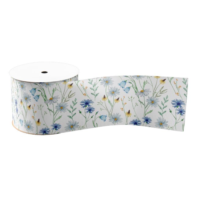 Wildflowers Grosgrain Ribbon (Spool)