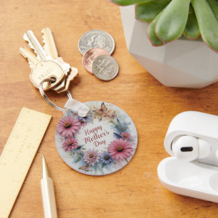 WildFlowers Happy Mother's Day Keychain