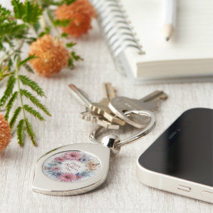 WildFlowers Happy Mother's Day Keychain