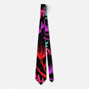 Wildflowers in Colours that POP!  Tie