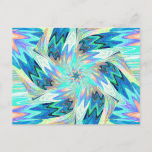 WILDFLOWERS IN PASTELS 4 Postcard