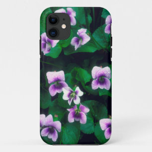 Wildflowers in the forest iPhone 11 case