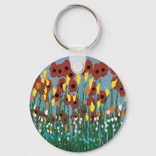 Wildflowers Keychain