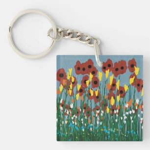 Wildflowers Keychain