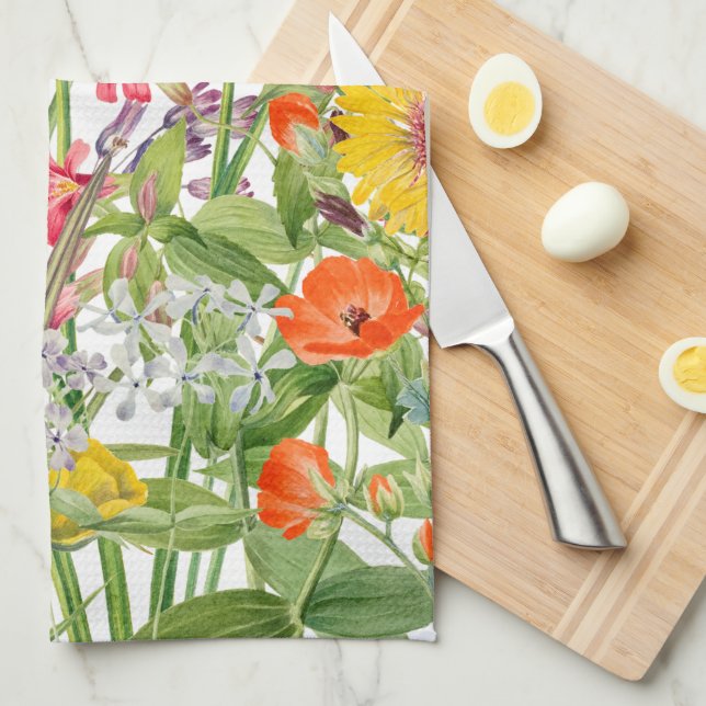 Wildflowers Kitchen Towel (Quarter Fold)