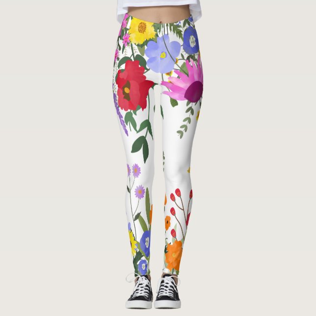 Wildflowers Leggings (Front)