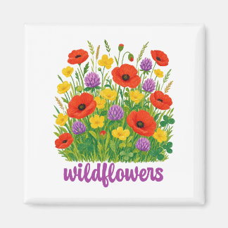 wildflowers magnet
