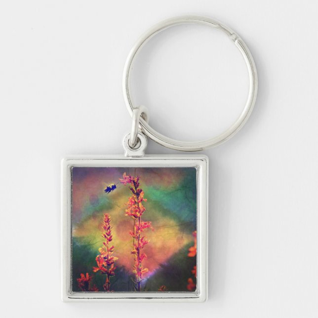 Wildflowers N Bee Autumn Diamond Keychain (Front)