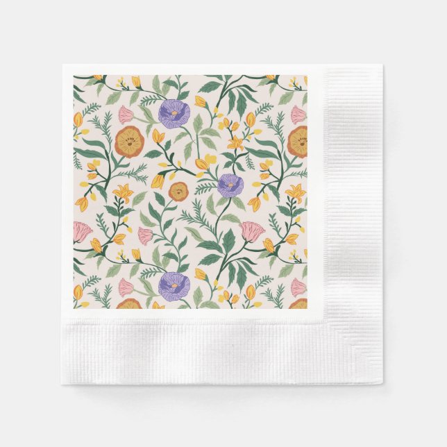 Wildflowers Napkin (Front)