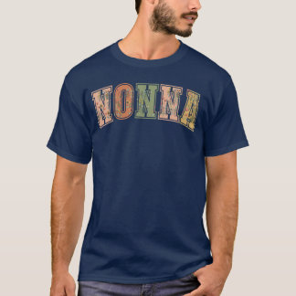 Wildflowers Nonna Floral Mothers Day Nonna friends T-Shirt