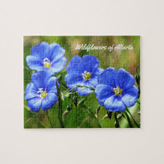 Wildflowers of Alberta, Canada - Nature Puzzle