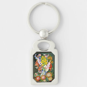Wildflowers of Ceres, South Africa Keychain