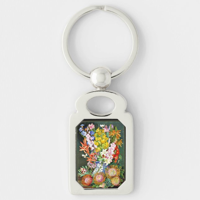 Wildflowers of Ceres, South Africa Keychain (Front)