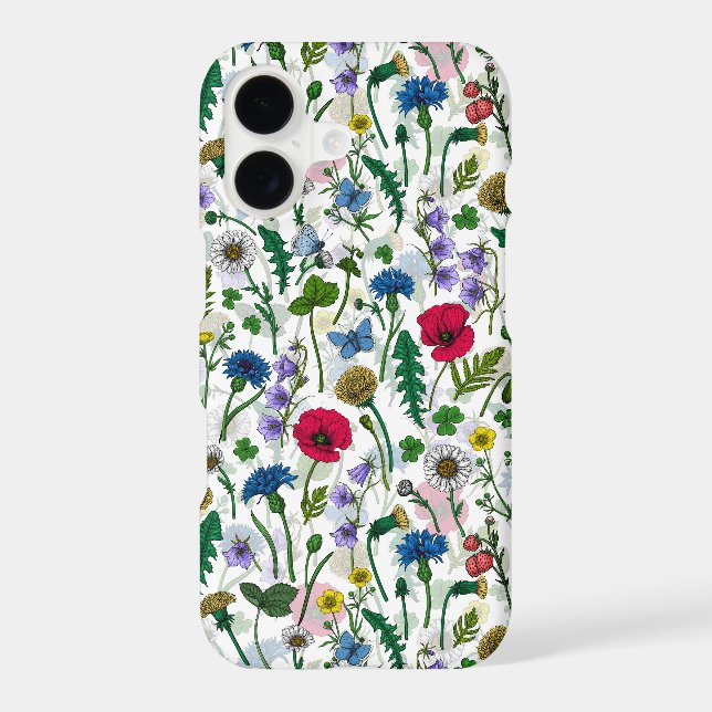 Wildflowers on off white (Back)