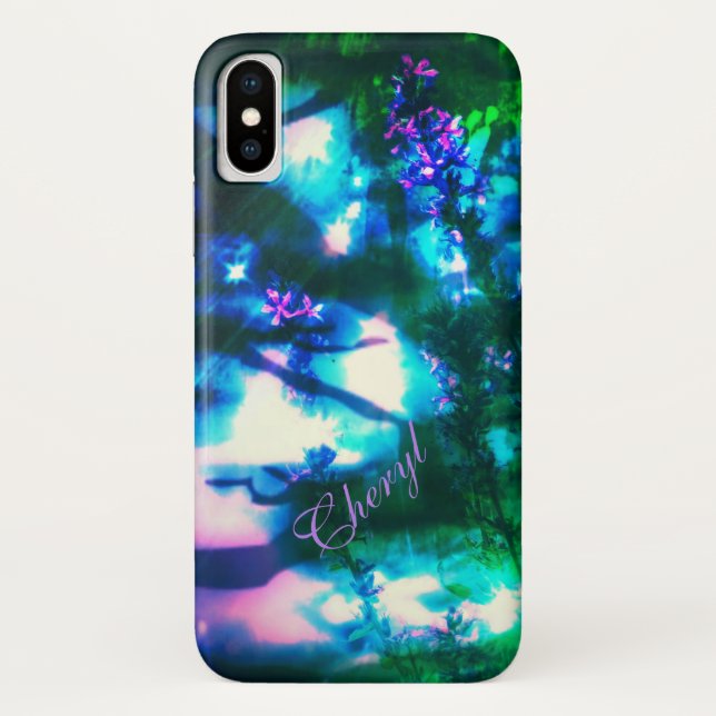 Wildflowers Oriental Goth Case-Mate iPhone Case (Back)