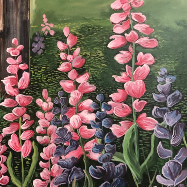 Wildflowers Original Artwork Mug (Wild Flowers on the side of the Road. Make for a wonderous Painting,)