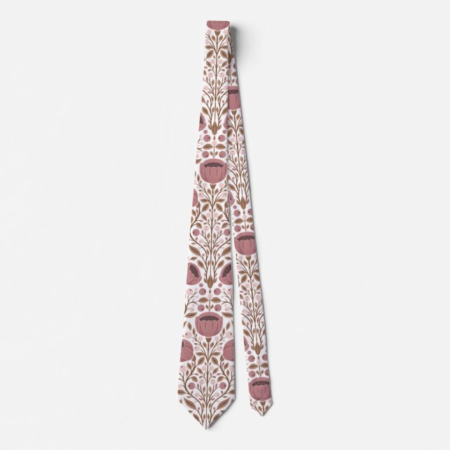 Wildflowers pattern tie (Front)