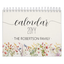 Wildflowers Personalized