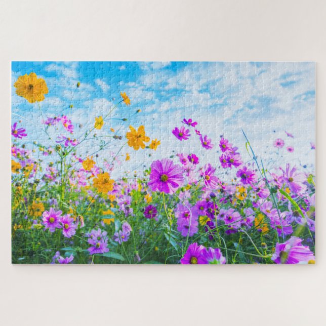 Wildflowers Photo Jigsaw Puzzle (Horizontal)