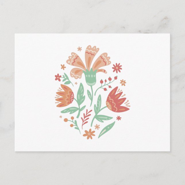 Wildflowers Postcard (Front)