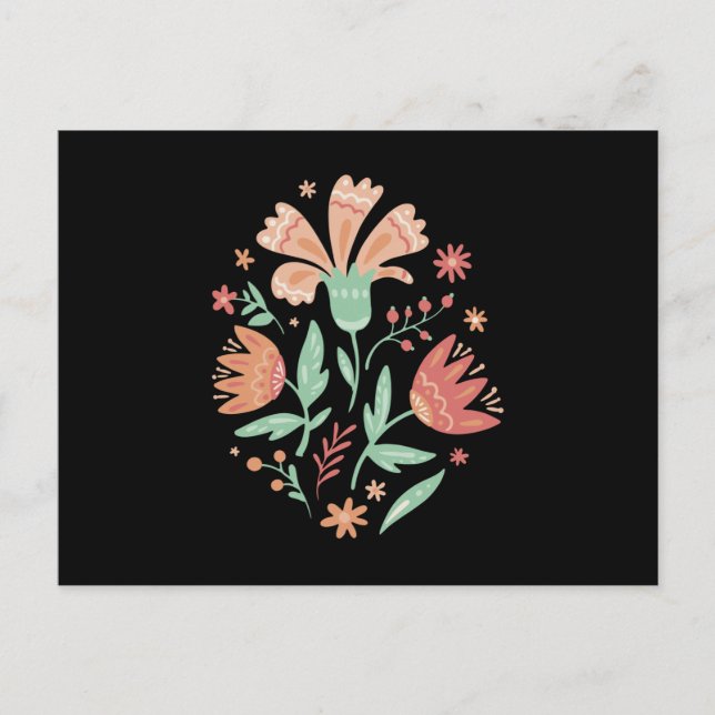 Wildflowers Postcard (Front)