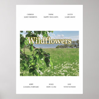 Wildflowers Poster