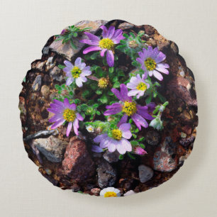 Wildflowers Round Pillow