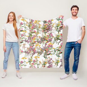 Wildflowers Sherpa Blankets
