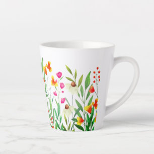 Wildflowers Sublimation-23439 Latte Mug