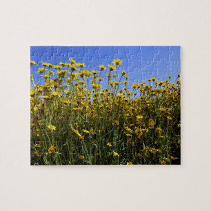 Wildflowers Sunflowers Jigsaw Puzzle