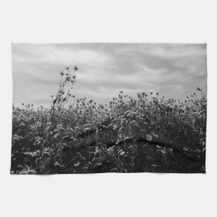 Wildflowers Sunflowers Kitchen Towel