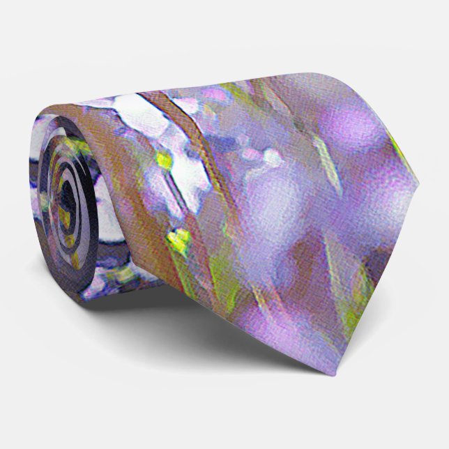 Wildflowers Tie (Rolled)