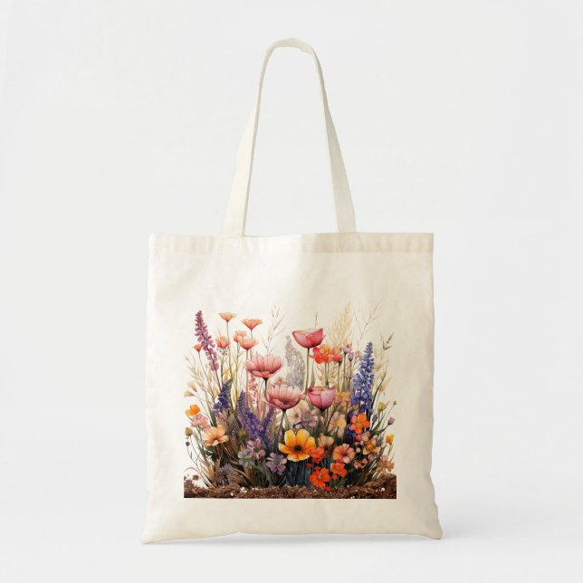 Wildflowers Tote Bag (Front)