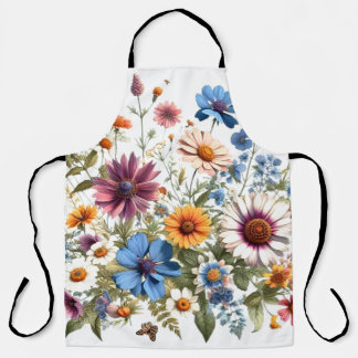 Wildflowers Unisex Apron