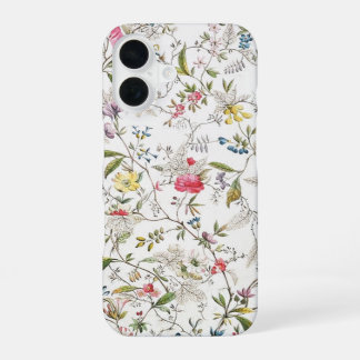 Wildflowers vintage pattern iPhone / iPad case