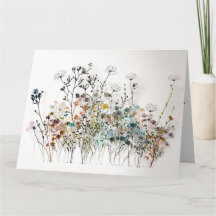 Wildflowers - Watercolour